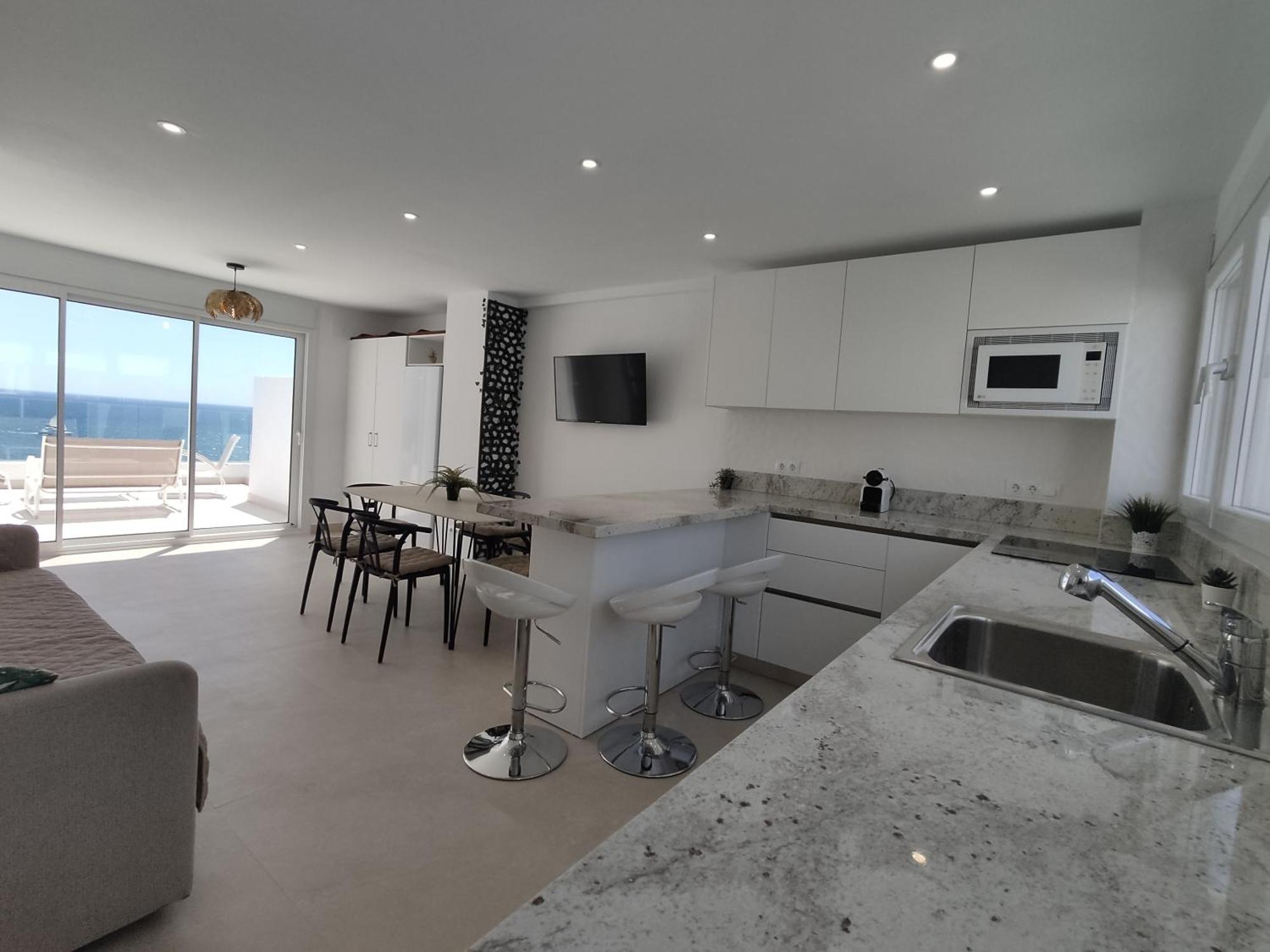 Front Sea View Penthouse Apartman Estepona Kültér fotó